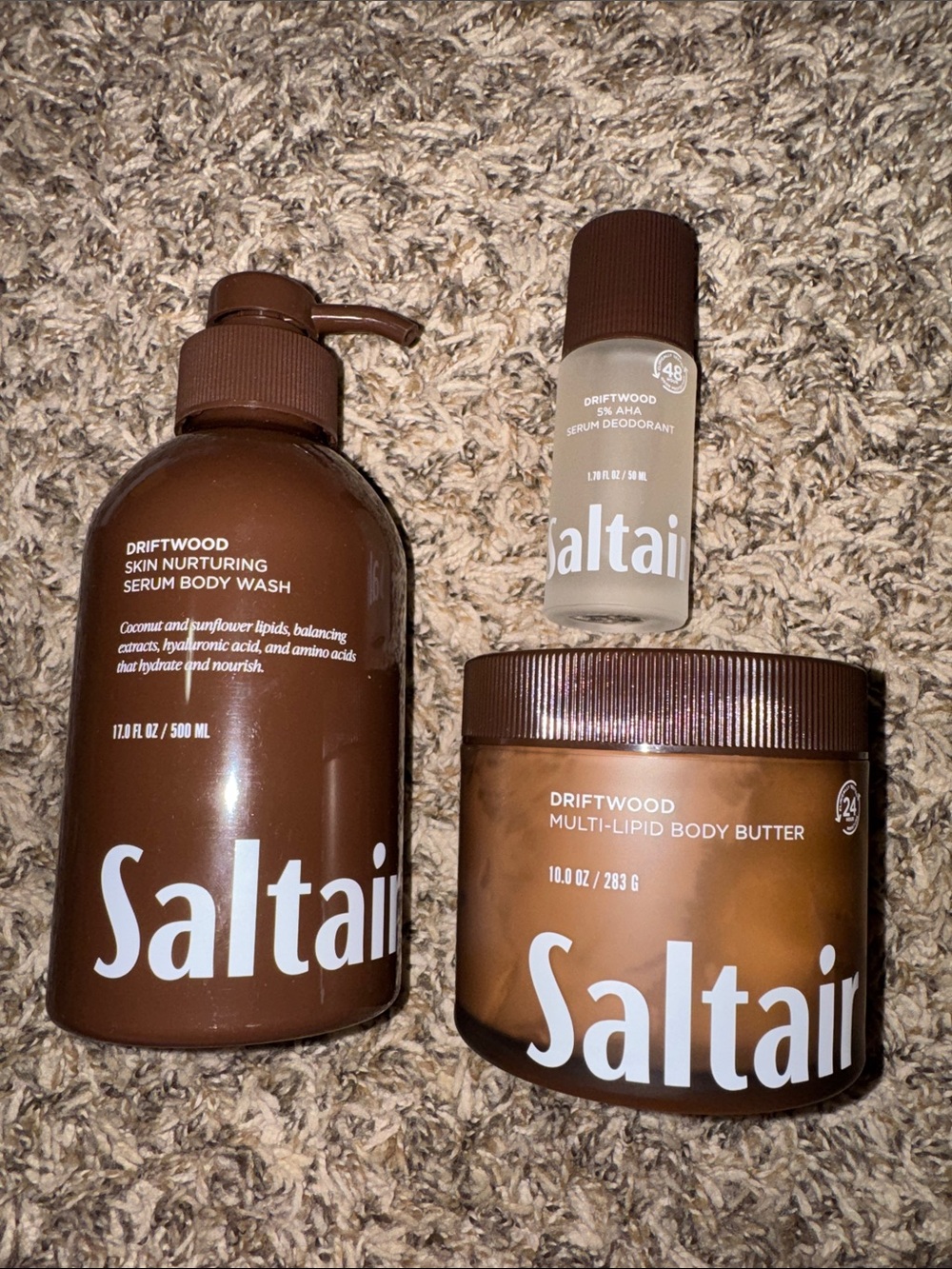 Saltair Driftwood body set
